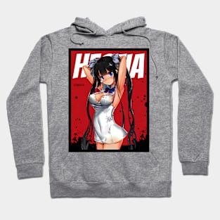 Hestia Danmachi Red Comic Hoodie